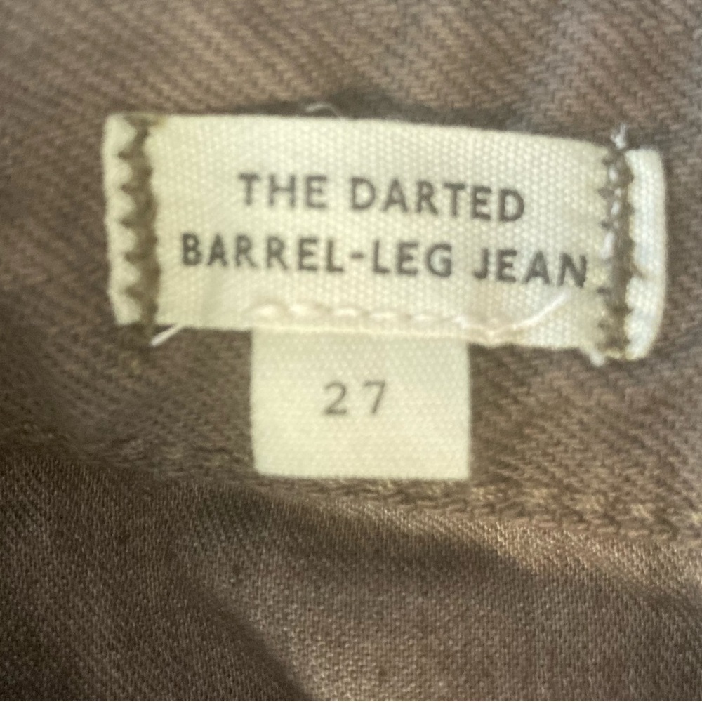 Madewell Darted Barrel Jean
